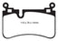 EBC 08-13 Mercedes-Benz C63 AMG (W204) 6.2 Redstuff Rear Brake Pads