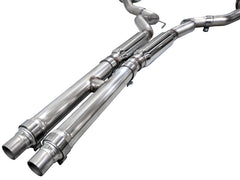 AWE Tuning 2024 Ford Mustang GT Fastback S650 RWD Touring Catback Exhaust w/ Dual Diamond Black Tips