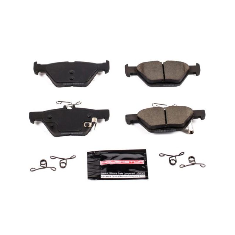 Power Stop 2019 Subaru Ascent Rear Z23 Evolution Sport Brake Pads w/Hardware Main image