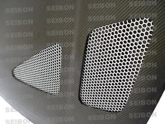 Seibon 93-98 Toyota Supra (JZA80L) TR Style Carbon Fiber Hood