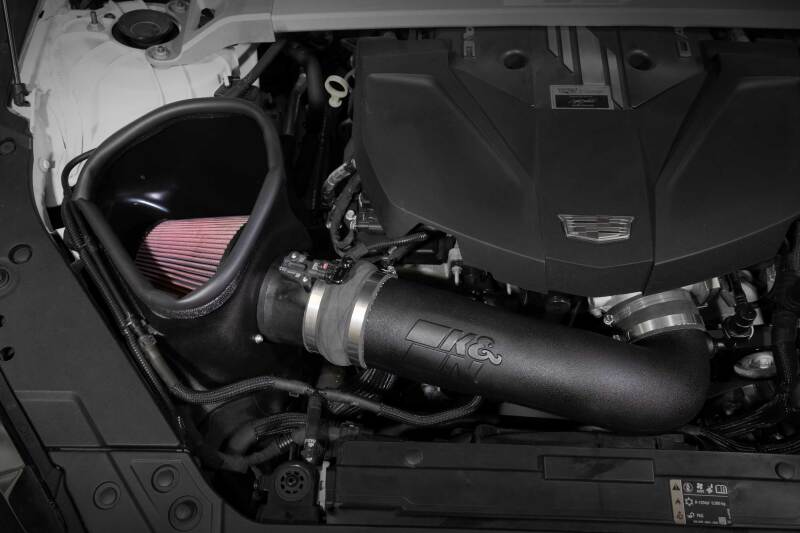 K&N 22-24 Cadillac CT5 6.2L V8 Performance Air Intake System (view 2)