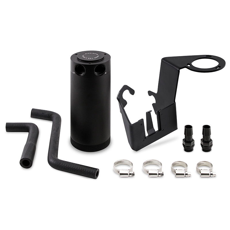 Mishimoto 03-06 Nissan 350Z / 04-07 Infiniti G35 VQ35DE PCV-Side Direct Fit Baffled Catch Can Kit Main image