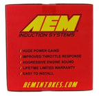 AEM 350z Red Cold Air Intake (view 6)