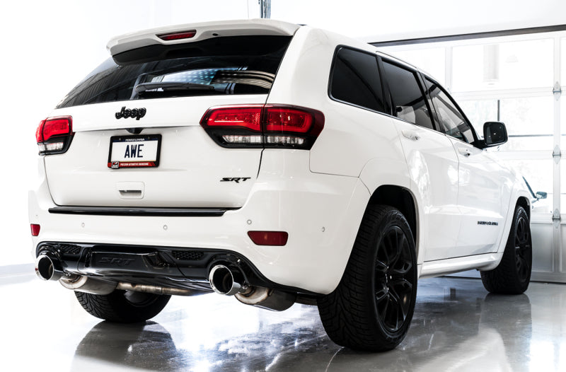 AWE Tuning 2020 Jeep Grand Cherokee SRT Track Edition Exhaust - Diamond Black Tips Secondary image
