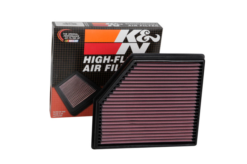 K&N 20-24 Cadillac CT4/CT5 2.0L L4 Replacement Panel Air Filter (view 4)