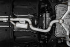 MBRP 2022 Volkswagen Golf R MK8 3in Cat-Back Quad Split Rear Valve Delete Exhaust (view 2)