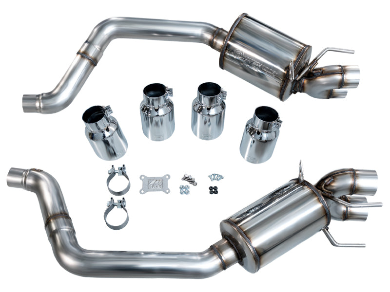AWE Tuning 09-13 Chevrolet Corvette 6.2L Touring Edition Axle-Back Exhaust w/ Chrome Silver Tips (view 12)