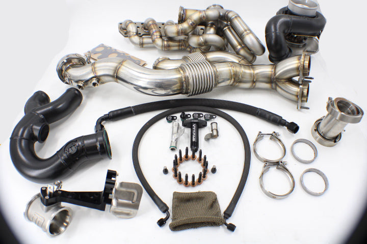 VTT-FAB S55 Factory Control EWG Top Mount Single Turbo kit