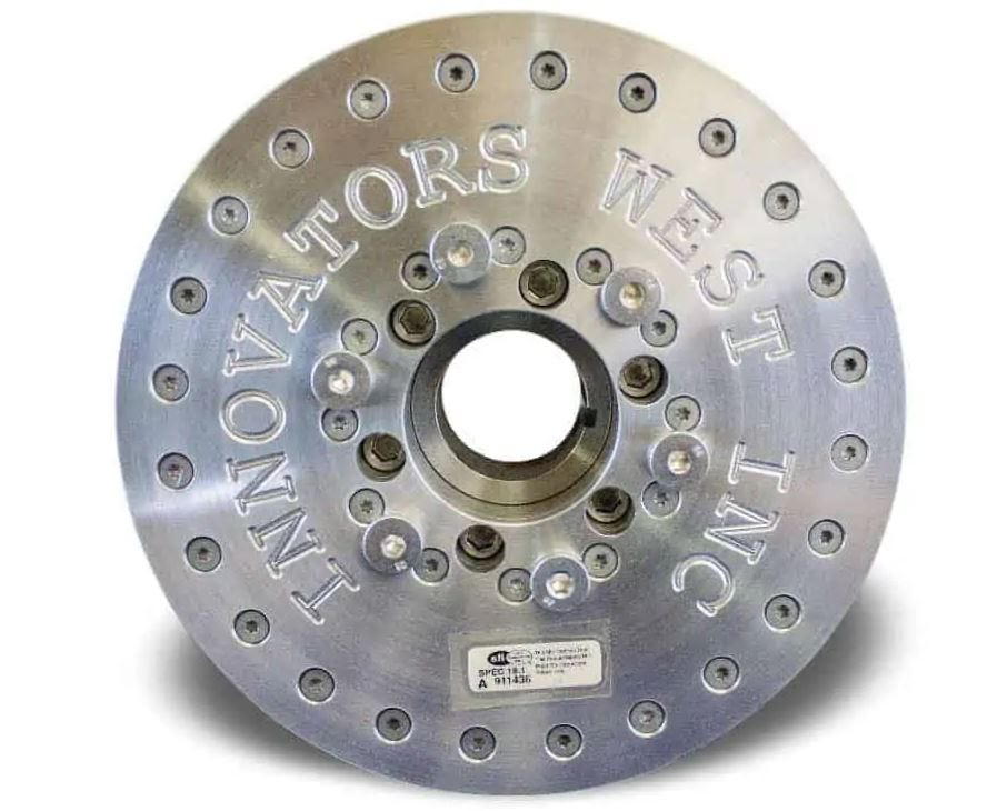 INNOVATORS WEST HARMONIC BALANCER - LS - 8-RIB - 10% OVERDRIVE -IW843