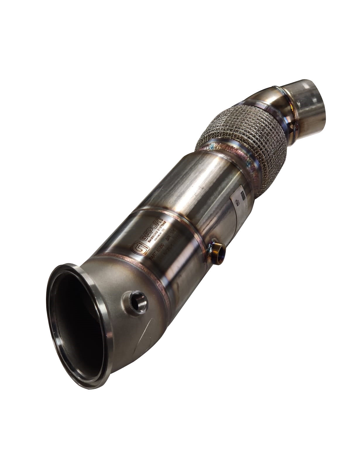 Active Autowerke BMW B58 M240i 340i M340i 440i M440i X5-40i X3-40i X3-M40i X7-40i 540i 640i 740i GESI Catted Downpipe (2024 and older)