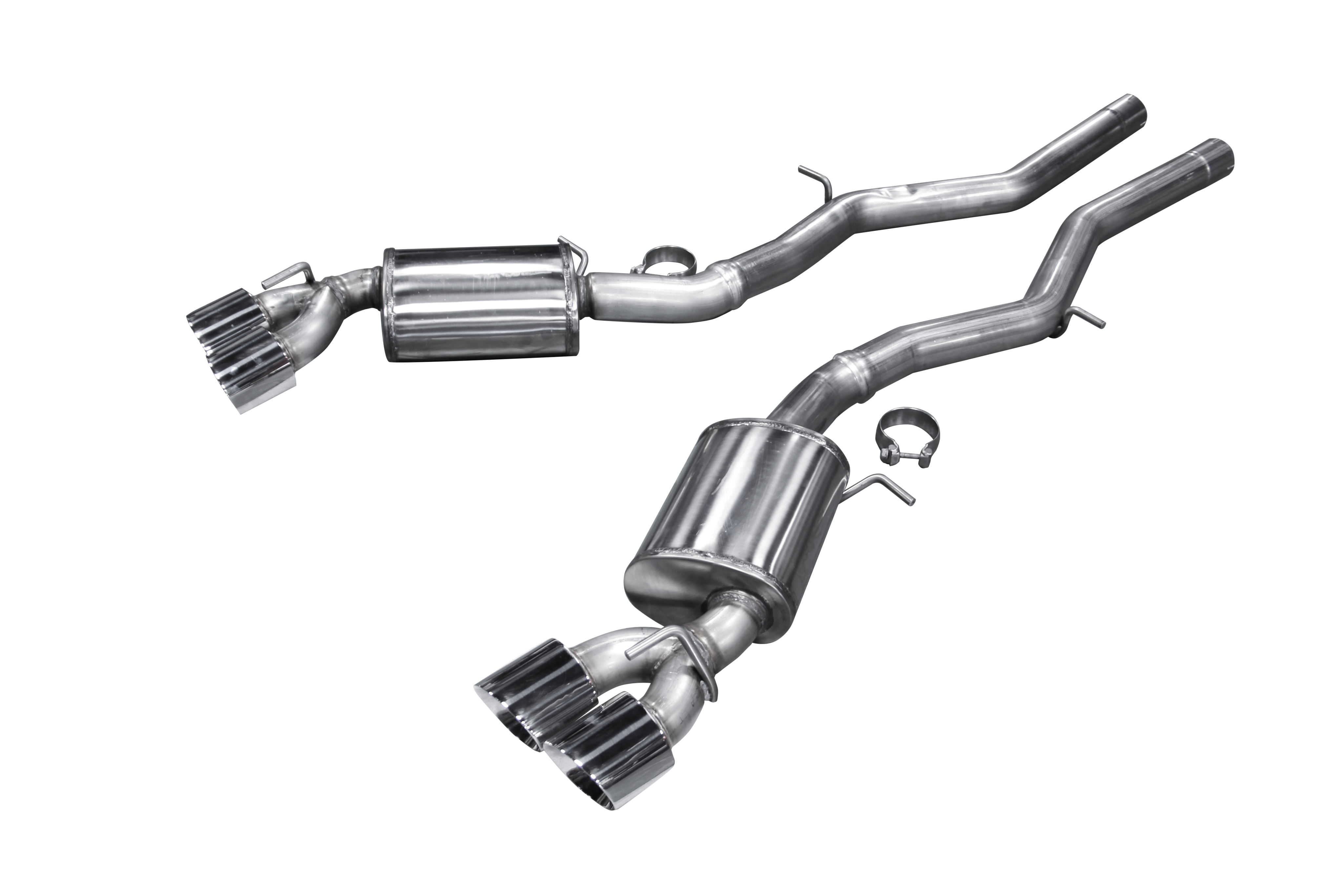 Camaro V8 2016-2024 Full System Quad Tips Secondary image