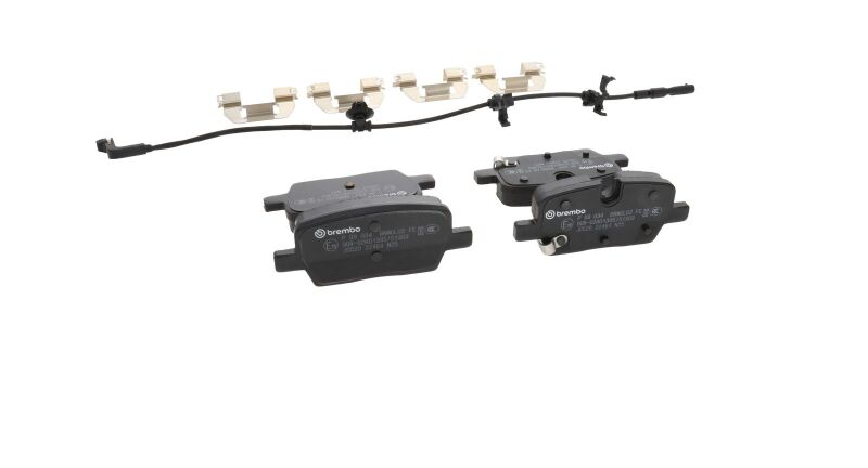 Brembo OE 21-24 Buick Enclave/20-21 Cadillac CT4/CT5 PRIME Low-Met Brake Pad - Rear (view 15)