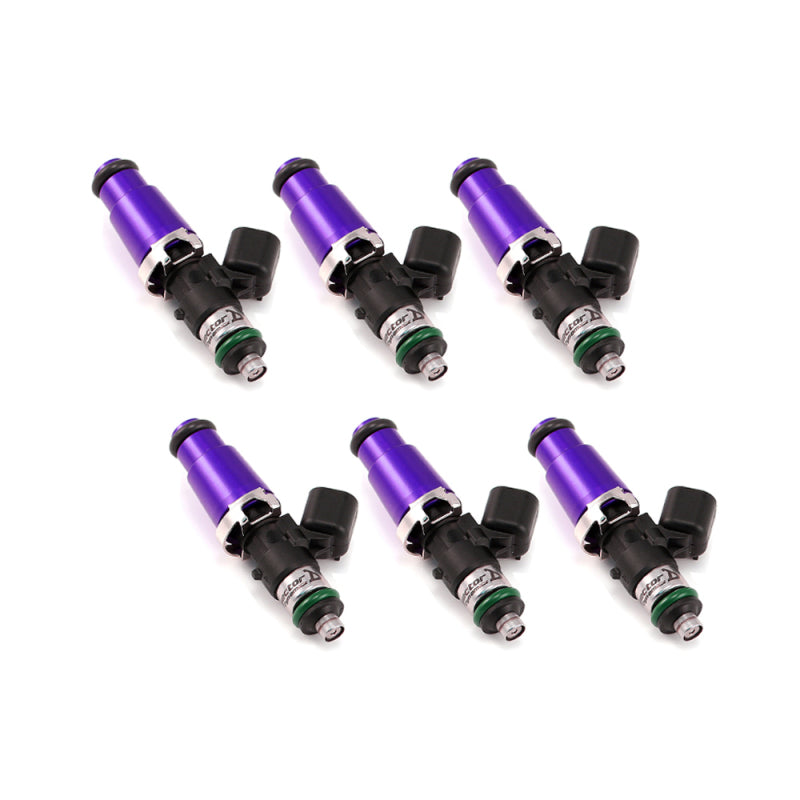Injector Dynamics ID1050X Injectors 14mm (Purple) Adaptors (Set of 6) Main image