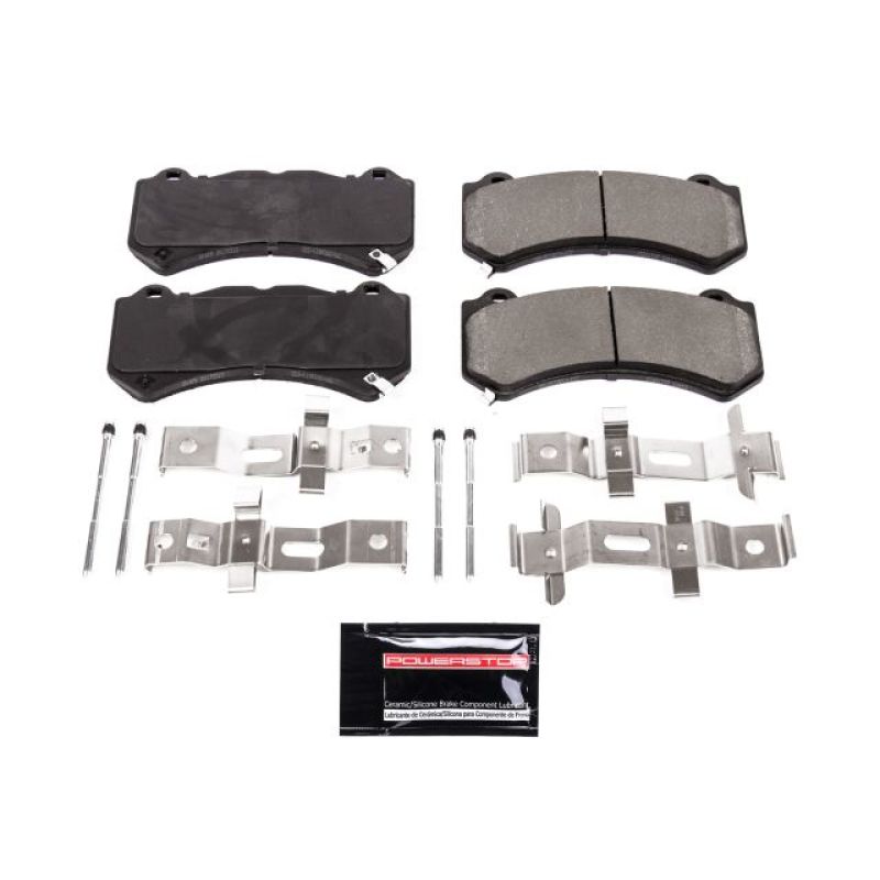 Power Stop 16-19 Cadillac ATS Front Z23 Evolution Sport Brake Pads w/Hardware (view 2)