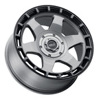 Weld Off-Road Ridge 20x9 - 5x127 / 5x139.7 BP - ET0 - 87.1mm CB - Satin Gunmetal Wheel (Black Ring) (view 2)