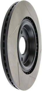 StopTech Power Slot 12-13 Audi A6 Quattro/11-12 A7 Quattro / 10-13 S4 Rear Right Slotted Rotor (view 2)