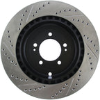 StopTech Slotted & Drilled Sport Brake Rotor (view 7)