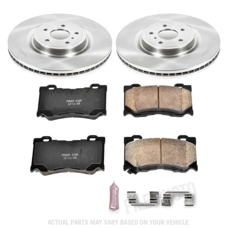 Power Stop 09-13 Infiniti FX50 Front Autospecialty Brake Kit Main image
