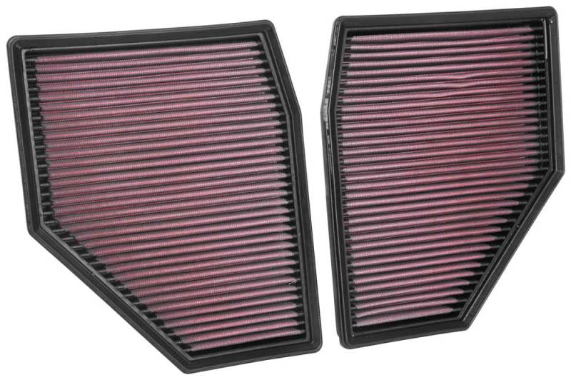 K&N 18-19 BMW M5 V8 4.4L F/I Turbo Replacement Air Filter (Two Per Box) (view 2)