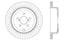 StopTech Drilled Sport Brake Rotor