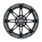 Weld Cheyenne 20x10 / 8x180 / 4.75 BS / 124.3 HB - Gloss Black Milled - Non-BL Wheel (view 3)
