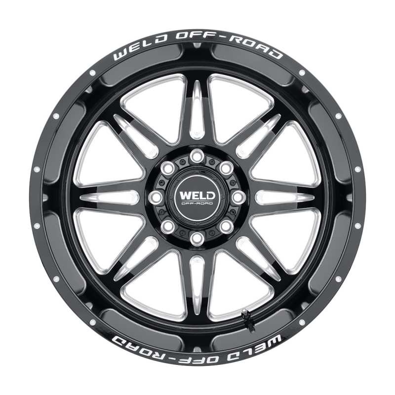Weld Cheyenne W132 Series 20x12 / 8x165.1 BP / -44 Offset / 4.75 BS - Gloss Black MIL (view 3)