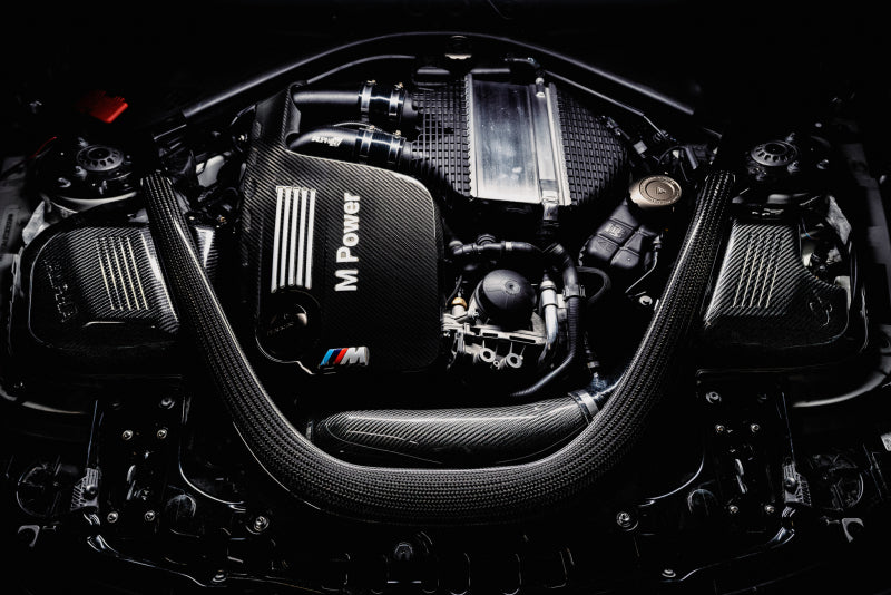 AMS Performance 15-18 BMW M3 / 15-20 BMW M4 w/ S55 3.0L Turbo Engine Carbon Fiber Intake (view 11)