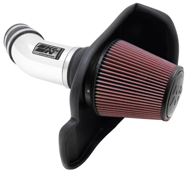 K&N Performance Intake Kit TYPHOON; 11 Dodge Challenger 6.4L V8 Main image