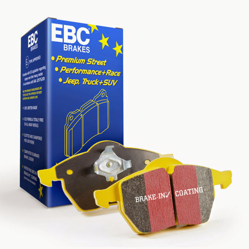 EBC 13+ Infiniti Q50 3.7 Yellowstuff Front Brake Pads (view 6)
