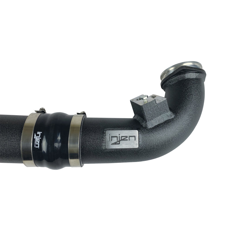 Injen 19-20 BMW Z4 / 2020 Toyota Supra 3.0L Turbo Wrinkle Black SES Intercooler Pipes (view 5)