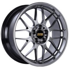 BBS RG-R 18x9.5 5x120 ET33 Diamond Black Wheel - 82mm PFS Required