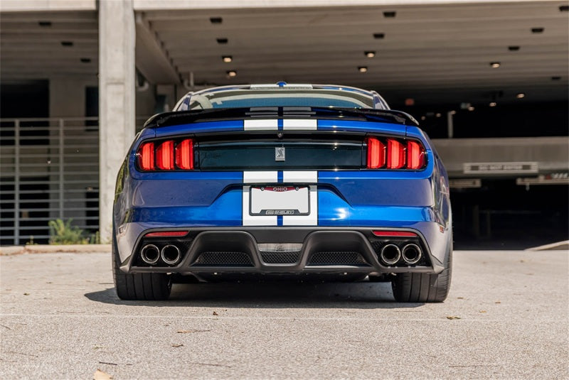 Corsa 2015-2020 Ford Mustang GT350/R 5.2L V8 Dual Rear Cat-Back- Stainless Dual Rear Exit (view 2)