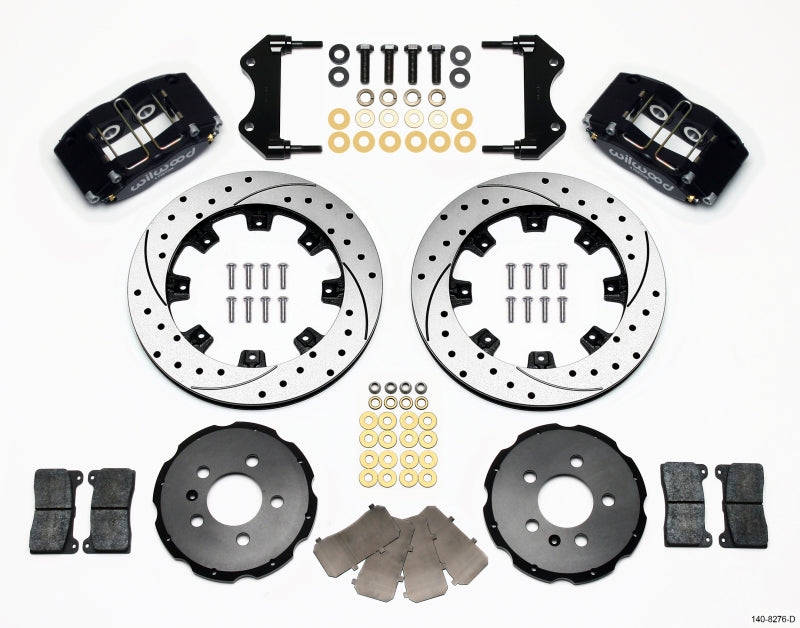 Wilwood Dynapro Radial Front Kit 12.19in Drilled 99-03 Jetta IV & Golf IV Main image