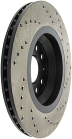 StopTech 09-13 VW CC 3.6L VR6 / 08-09 & 12 Golf R/Golf R32 Drilled Right Rear Rotor (view 4)