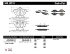StopTech Performance 06-09 BMW M5 E60 / 07-09 M6 E63/E63 Front Brake Pads (view 2)