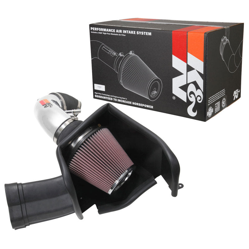 K&N 2018 Ford Mustang GT V8 5.0L F/I Typhoon Air Intake (view 16)