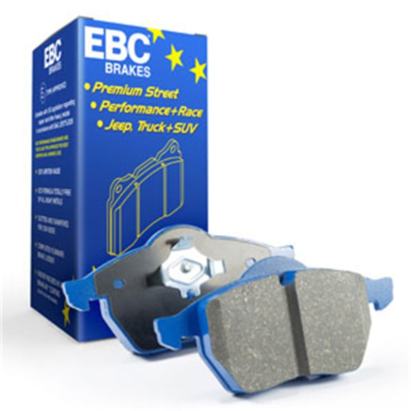 EBC 06-09 Audi RS4 4.2 (Cast Iron Rotors) Bluestuff Front Brake Pads (view 9)