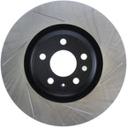 StopTech Power Slot 12 Audi A6 Quattro/11-12 A7 Quattro / 7/11-13 S4 Front Left Slotted Rotor (view 2)