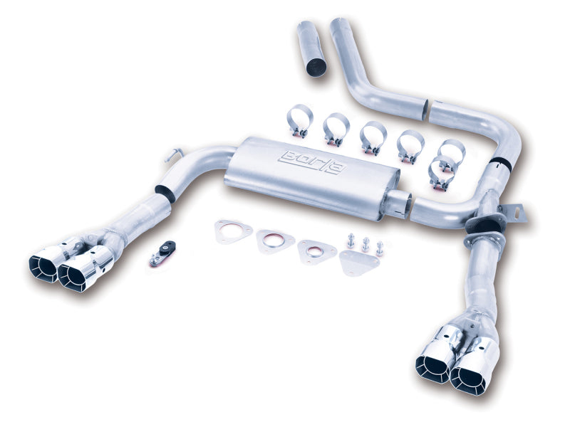 Borla 98-01 CAMARO/TRANS AM 5.7L V8 AT/MT Catback Exhaust Quad Tips (view 2)