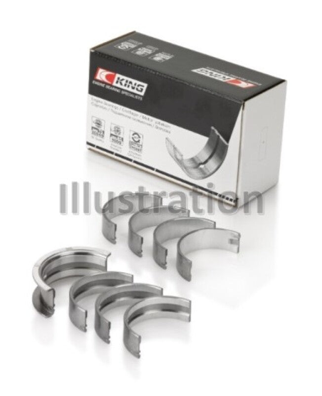 King Engine Bearings Holden Alloytec 175/190 (Size +0.25mm) Main Bearing Set (view 2)