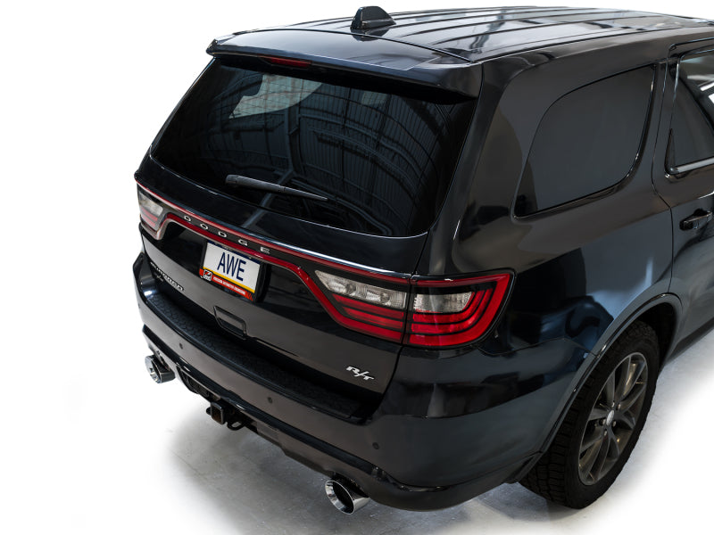 AWE Tuning 11-24 Dodge Durango 5.7L Touring Edition Exhaust w/ Chrome Silver Tips (view 3)