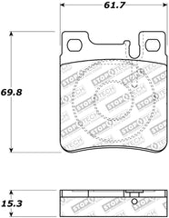 StopTech Street Touring Brake Pads