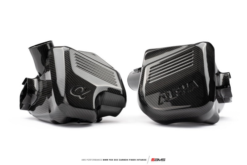 AMS Performance 15-18 BMW M3 / 15-20 BMW M4 w/ S55 3.0L Turbo Engine Carbon Fiber Intake (view 13)