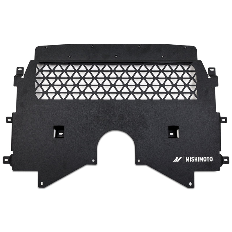 Mishimoto 2021+ BMW G80/G82/G87 M2/M3/M4 Skid Plate Engine - Wrinkle Black Main image