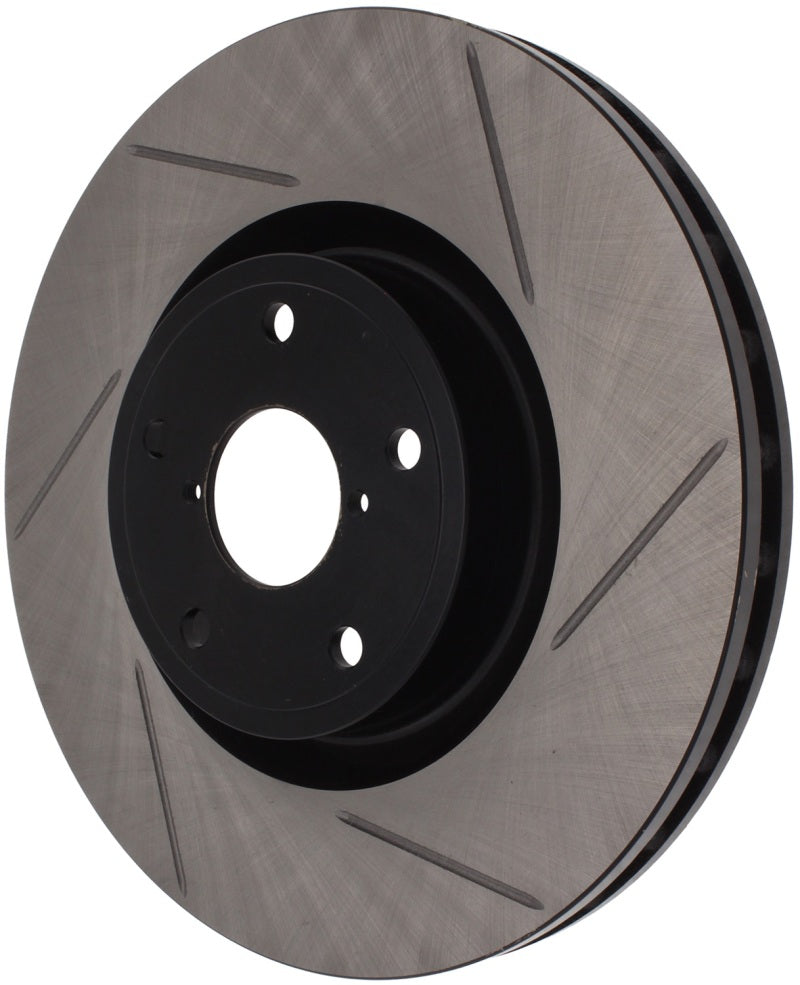 StopTech Power Slot 05-08 STi Front Left Slotted Rotor (view 4)