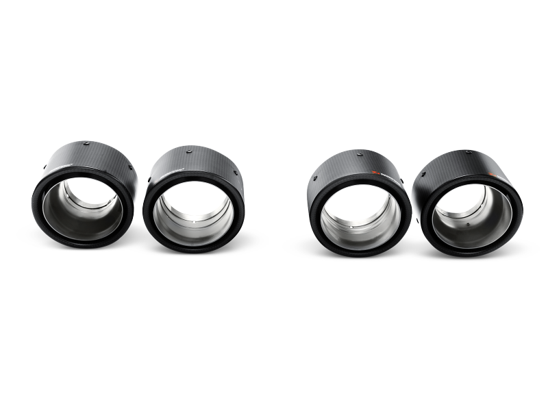 Akrapovic 13-17 Audi S6 Avant/Limousine (C7) Evolution Line Cat Back (Titanium) w/ Carbon Tips (view 9)