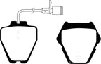 EBC 00-03 Audi A8 Quattro 4.2 (8 Pad Set) Ultimax2 Front Brake Pads (view 8)