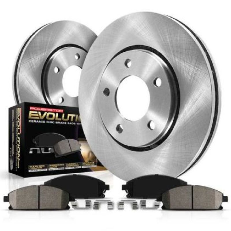 Power Stop 03-08 Nissan 350Z Rear Autospecialty Kit w/Calipers Main image