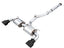 AWE Tuning Subaru BRZ/ Toyota GR86/ Toyota 86 Touring Edition Cat-Back Exhaust- Diamond Black Tips