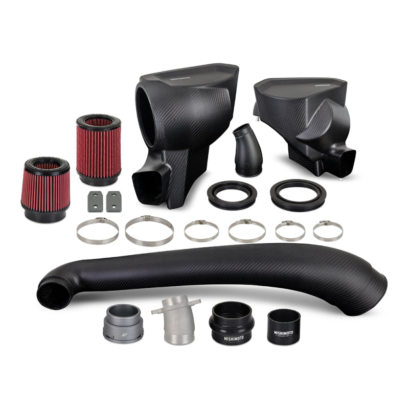 Mishimoto 2021+ BMW G8X M3/M4 Performance Intake Carbon Fiber Matte (view 7)